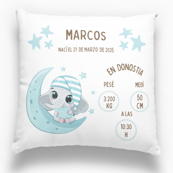 Cojín personalizado bebé