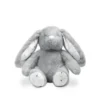 Peluche conejito gris + manta estrellitas - Imagen 3