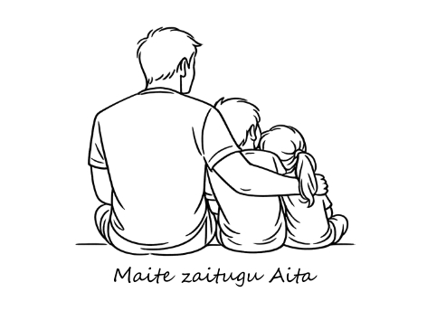 Cojín personalizado "Maite zaitugu Aita" - Imagen 4