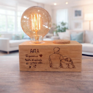 Lámpara personalizada dia del padre